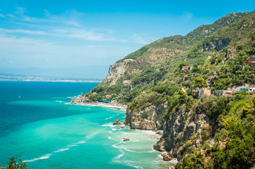 The coastline, Sorrento peninsula