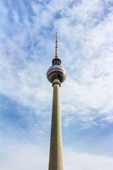 Berlin Fernsehturm in Berlin am Alexanderplatz