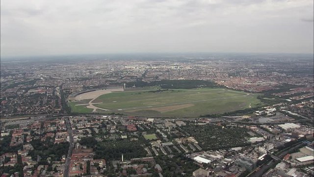 Landing At The Old Tempelhof Airport