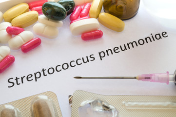 Medical report about  Streptococcus pneumoniae and  Medicaments,