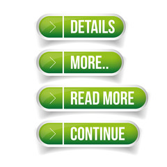 Call to action button set - Details, More, Read more, Continue