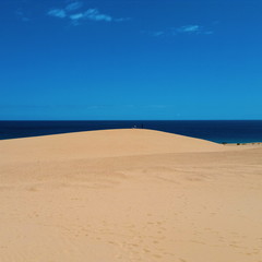 Fototapeta na wymiar Dunes and beach