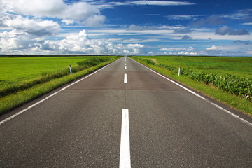 直線道路