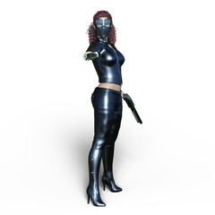 Fototapeta premium 女性戦士