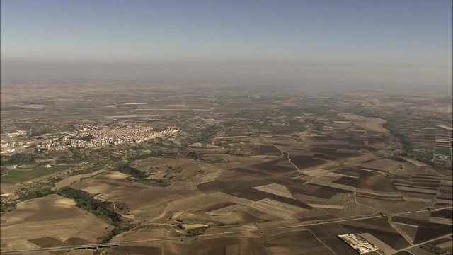 Basilicata Landsape With Venosa, Background