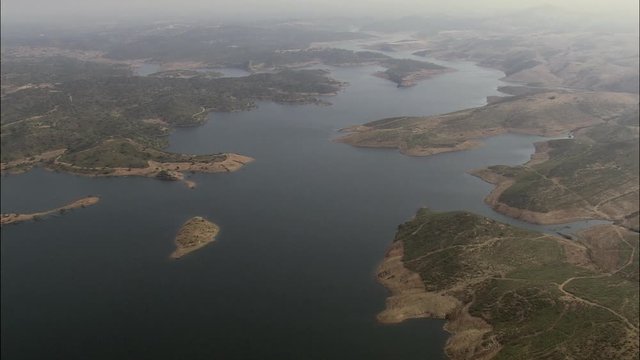 Chanza Reservoir And Border
