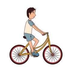 Fototapeta na wymiar Bike transport vehicle, isolated flat icon design.