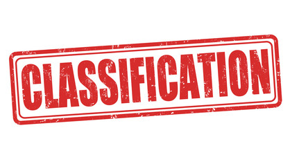 Classification stamp