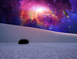 White Sands Fantasy Landscape