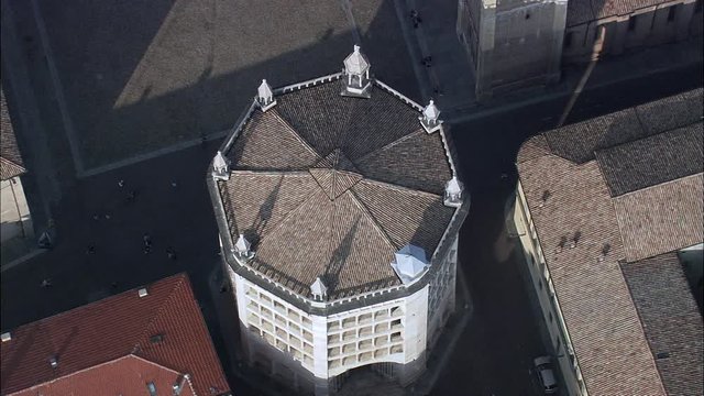 Parma Cathedral And The Gothic Belfry