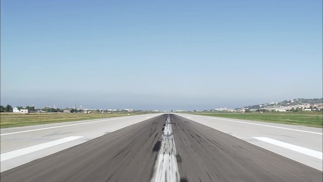 Taking Off Like A Jet From Falconara Airport