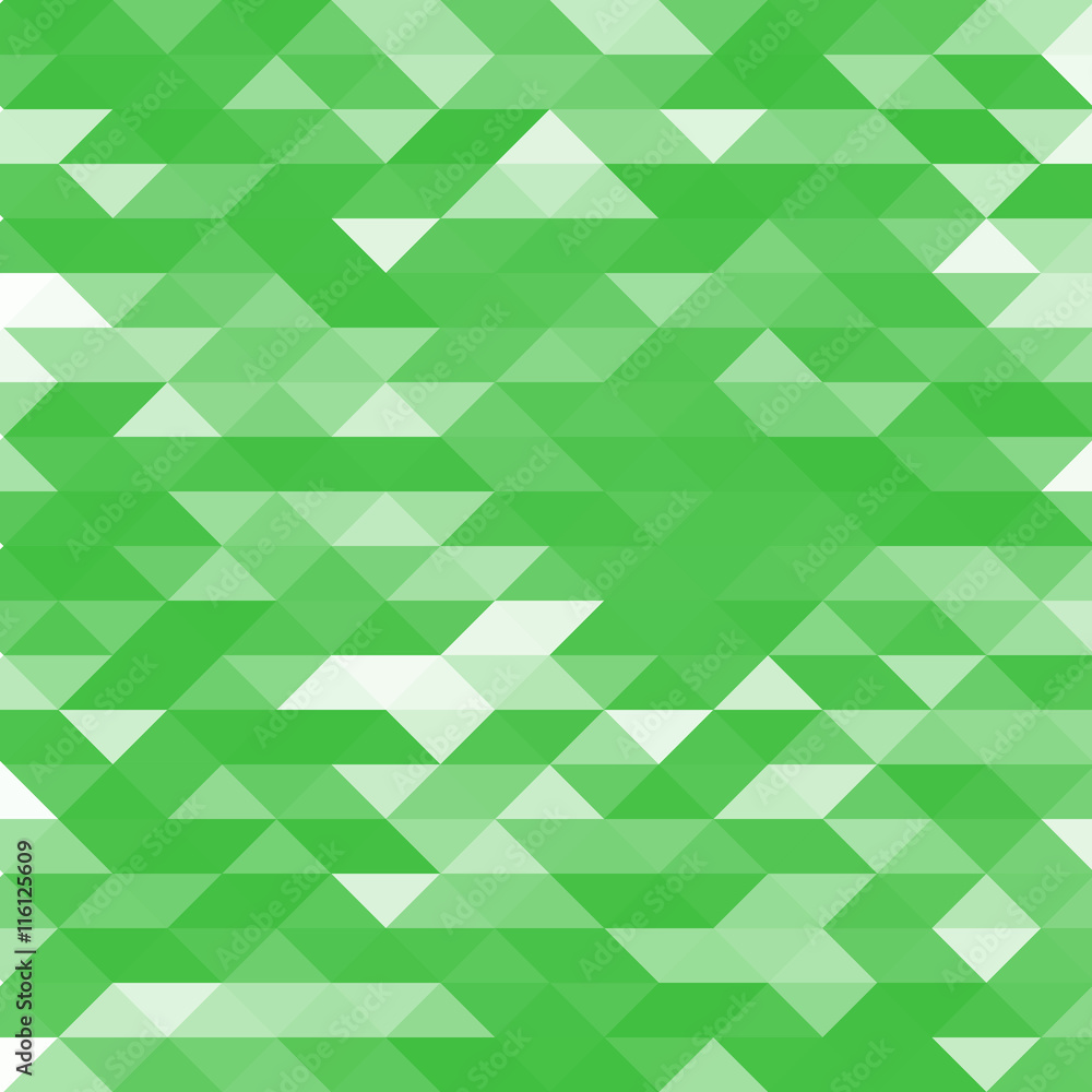 Poster abstract green lowpoly designed vector background. polygonal elements backdrop.