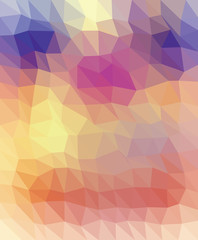 Obraz premium Multicolor triangles.