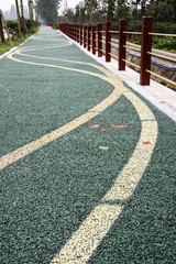 Obraz premium greenway in chengdu,china