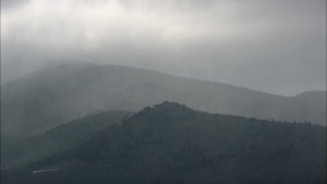 Clouds Hanging, The Blue Ridge Mountains
