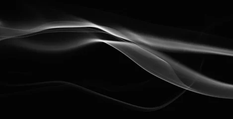 Poster gray abstarct waves © PixieMe