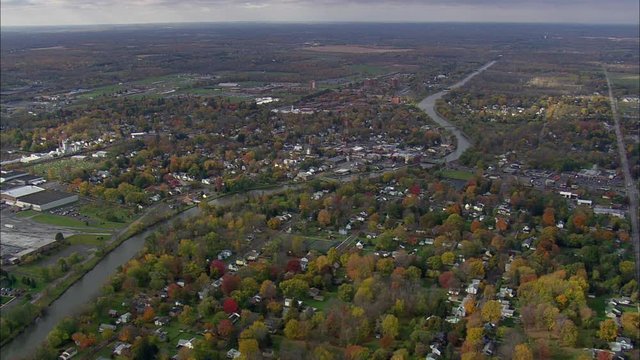 Erie Canal At Brockport 