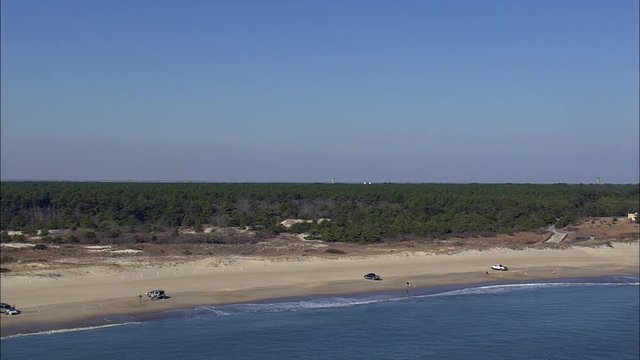 Fishermen On Beach, Cape Henlopen State Park