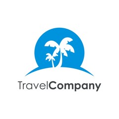 Fototapeta na wymiar Travel logo symbol vector