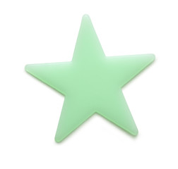 Obraz premium Blank star toy closeup