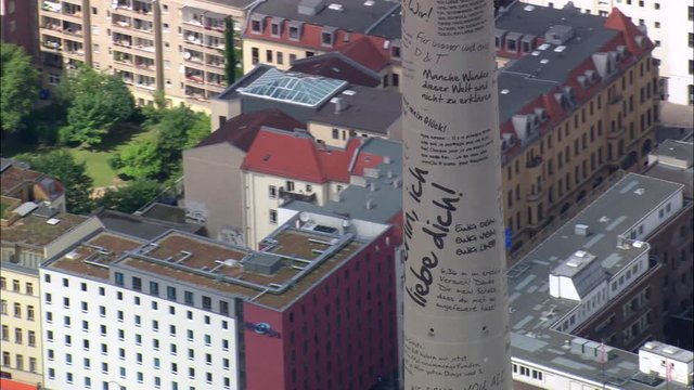 Writing On Communications Tower