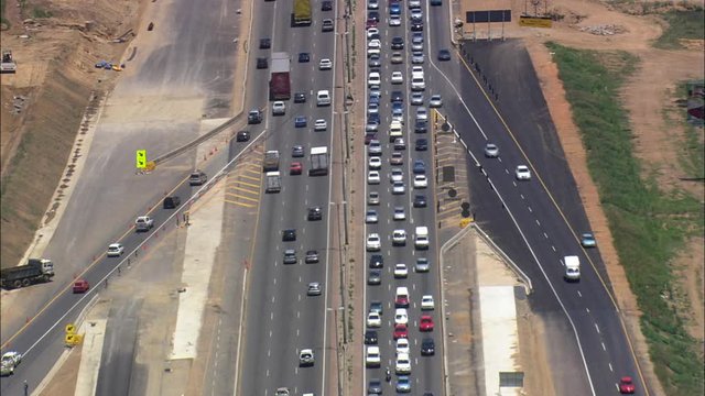 Heavy Traffic On The M1