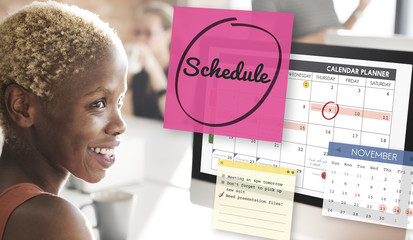 Schedule Calender Planner Organization Remind Concept