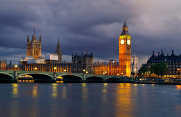 Fototapeta premium Big Ben i Tamiza