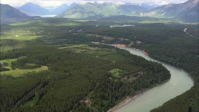 Looking, to Glacier Park