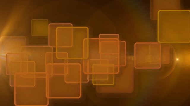 orange squares abstract motion background