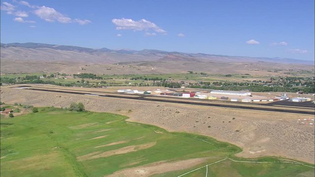 Landing At Lander Airport