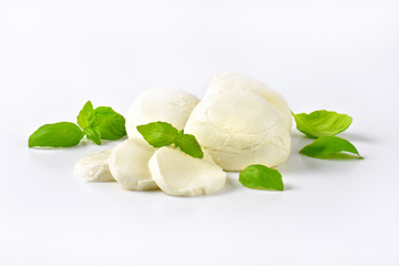 mozzarella and basil