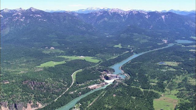 Noxon Dam On Clark Fork River
