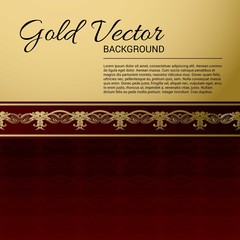 Gold-Black Vintage Backgrounds