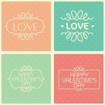 Valentine's Day Collection of Retro Cards