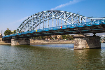 Fototapeta na wymiar Marshal Jozef Pilsudski Bridge