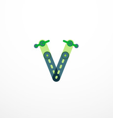 Obraz premium Vector letter logo