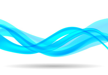 abstract wave background blue
