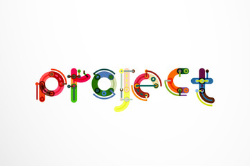 Project word letter banner