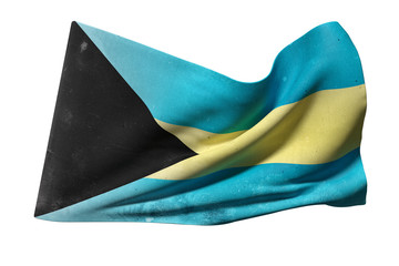 Bahamas flag waving