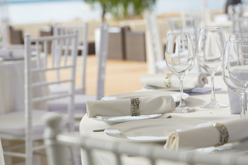 table setting for celebration