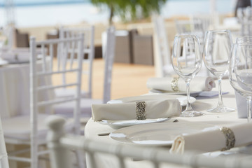 table setting for celebration