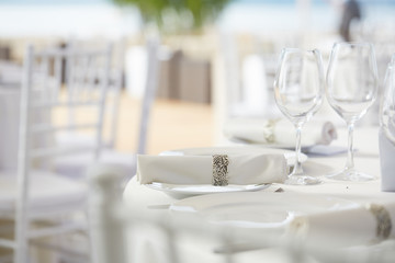 Fototapeta premium table setting for celebration