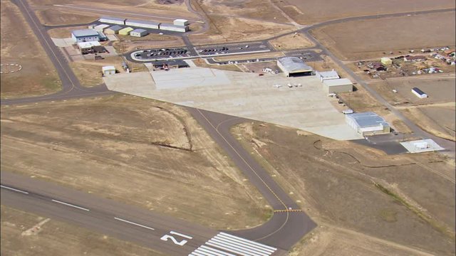 Landing At Laramie Airport
