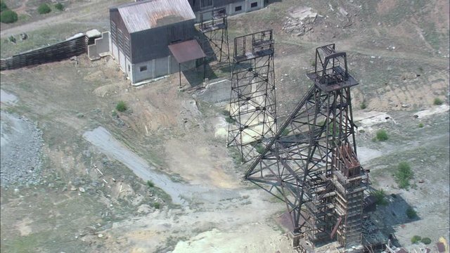 Old Mine Headframes