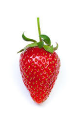 strawberry isolated on white