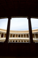 circular courtyard