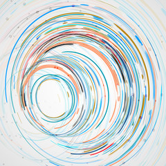 Colorful elements background