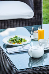 breakfast on the terrace