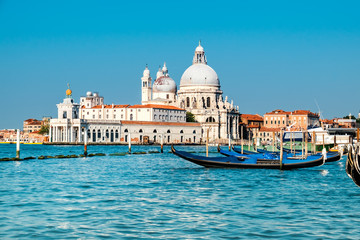 Fototapeta premium Grand Canal and Basilica Santa Maria della Salute in Venice